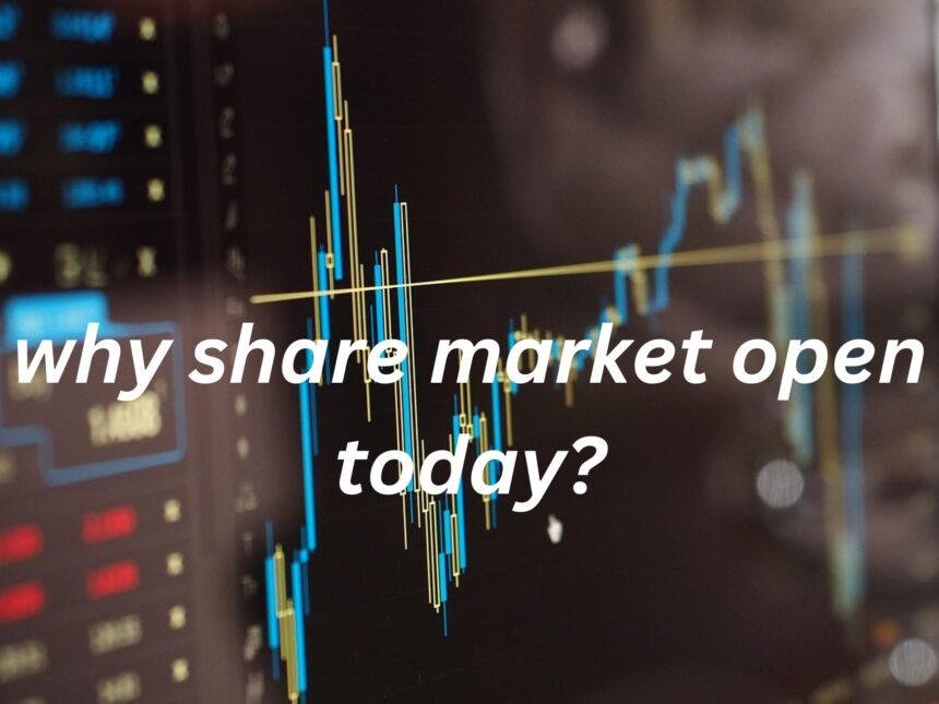 why share market open today?