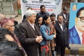 Demonstration against insult to Babasaheb at Jantar Mantar