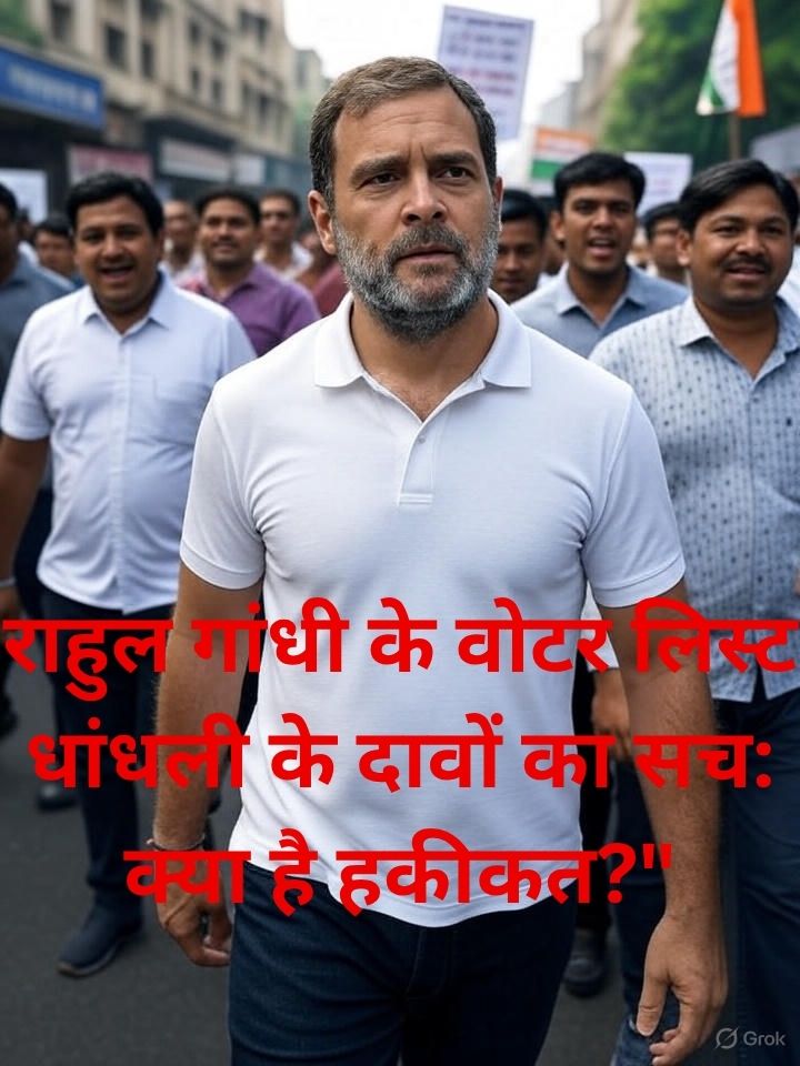 The truth behind Rahul Gandhi's claims of voter list fraud